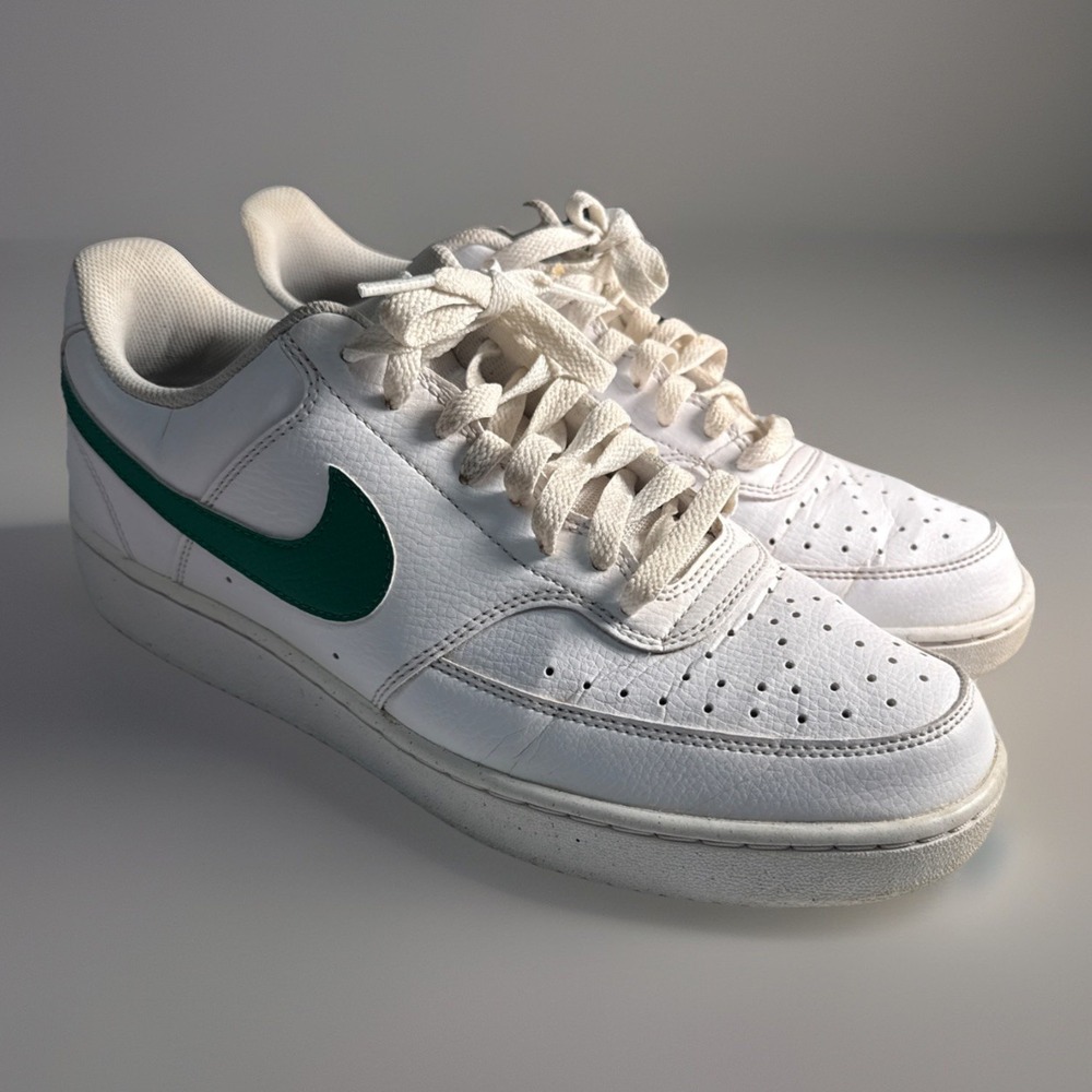 Nike Court Vision Low Sneaker, SIZE 10.5 , Men's , White